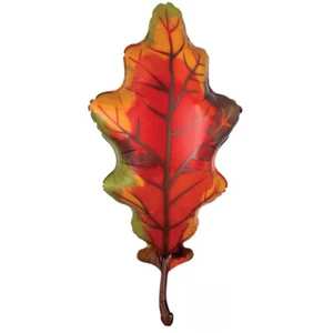 Frozen 2 Party Supplies SuperShape Autumn Oak Leaf Foil Balloon - Picture 1 of 1