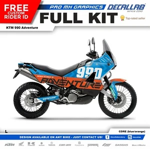 KTM Adventure 990 Super Durable Adventure Graphics Set Stickers Kit Decallab - Picture 1 of 6