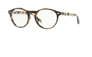 Ray Ban 5283 5676 54 Havana Brown Beige Eyeglasses RX5283 - Picture 1 of 1