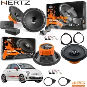 Kit 6 Casse Altoparlanti Hertz Anteriori e Posteriori per Fiat 500 Abarth (595) - Foto 1 di 10