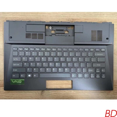 Palmrest US Backlit Keyboard For  SONY VAIO DUO13 SVD132 SVD132A1ET SVD132A14T - Image 1 of 4