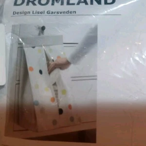 NEW 12"x20"x9" IKEA Polka Dot DROMLAND Diaper Holder 703.196.60 17915 - B9 - Picture 1 of 3