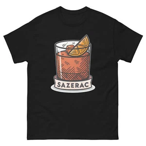 Sazerac Drink Delicious Popular Beverage T-Shirt - Picture 1 of 13