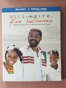 NEW - King Richard (Blu-ray + Digital 2021) Will Smith - Free ShipN! - Picture 1 of 1