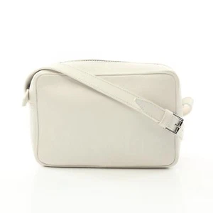 MAX MARA crossbody Shoulder Bag leather White Used Women - Picture 1 of 9