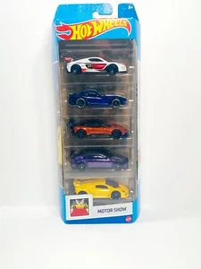 Hot Wheels 2022 5 Pack Motor Show Renault Viper Aston Martin. New & Never Opened - Picture 1 of 1