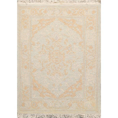 1'10” x 2'7” Hand Knotted 100% Wool Reversible Soumak Oriental Area Rug Gray - Image 1 of 4