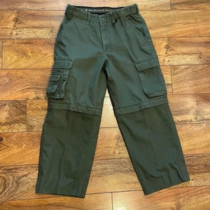 Boy Scouts Hiking Pants Shorts Youth Sz 12 Convertible Zipper Leg Extension - Picture 1 of 7