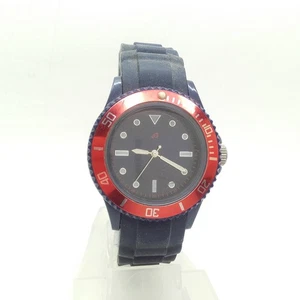 Unisex Damen Herren Sport Analog Quarz Watch Silikonarmband Blau 30763 - Bild 1 von 5