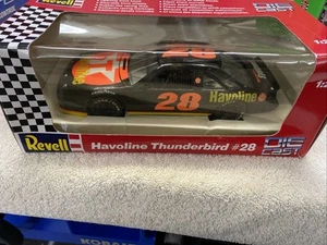 1992 Revell 1/24 Davey Allison #28 Texaco Havoline Ford Thunderbird pressofuso nuovo - Foto 1 di 3