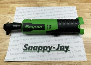 Snap-on Tools NEW GREEN 3/8" 14.4v Cordless Ratchet CTR861AGDB *SEE DETAILS* - Picture 1 of 7