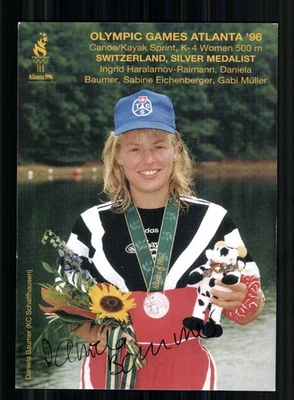 Daniela Baumer Autogrammkarte Original Signiert Kanu / Rudern + A 254744 - Bild 1 von 2