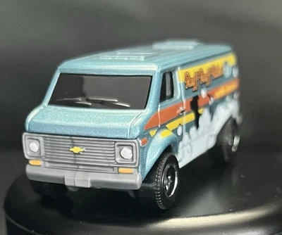🔥 ‘75 Chevy Van Custom 1:64 Diecast Model Diorama Toy Car Mattel Matchbox - Image 1 of 4