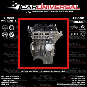 Fully Reconditioned Ford Fiesta 1.0 Bare Engine SUPPLY&FIT service 12-19 in EXC! - Picture 1 of 5