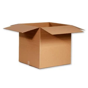 Cajas corrugadas multiprofundidad de 16 x 12 x 6", paquete Kraft 25 - Imagen 1 de 6
