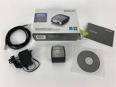 IOGear 1-Port USB 2.0 Printer Server GPSU21 - Image 1 of 4