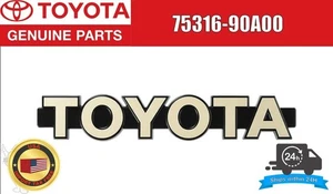 Toyota Genuine Land Cruiser FJ60 1981-1987 Front Grille Emblem 75316-90A00 OEM - Bild 1 von 12