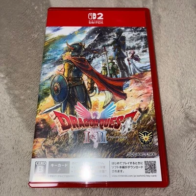 Dragon Quest I & II Nintendo Switch 2 2025 Japan Tested Excellent Condition - Image 1 of 4