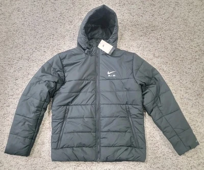 Jaqueta Nike Air Max Therma Fit Puffer Preta FN0251-010 Masculina Tamanho Grande $165 Nova com etiquetas - Imagem 1 de 4