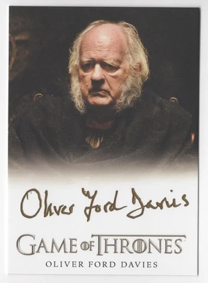 Oliver Ford Davies as Cressen GAME OF THRONES Season 8 Autograph Card Auto - Image 1 of 2