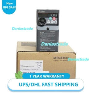 FR-D720S-0.4K-CHT NEW MITSUBISHI COMPACT FREQUENCY INVERTER PLC MODULE - Picture 1 of 1