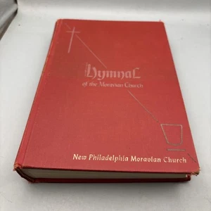 Hymnal of the Moravian Church, 1969 Red HC VGC - Picture 1 of 7