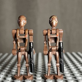 LEGO Star Wars Clone Wars Commando Droid Minifigure Lot 2x 75012 9488 sw0359 3L