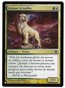 MTG Grizzled Leotau The List Mystery Booster 2 (MB2) Portuguese #69 Unplayed - Picture 1 of 2