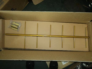 NOWA Antena bazowa Yagi UHF 450 - 470 MHz 6 elementów 10,2 dBd wzmocnienie z mocowaniem - Zdjęcie 1 z 6