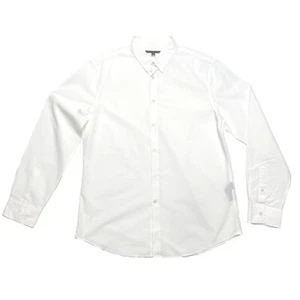 John Varvatos puntada de hilo blanco abotonada - blanco | grande - Imagen 1 de 18