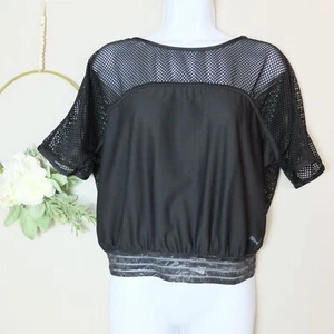Top de malla recortada Puma Active Training talla mediana - Imagen 1 de 9