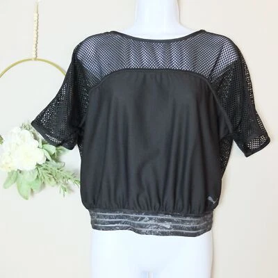 Top de malla recortada Puma Active Training talla mediana Foto 1 de 4