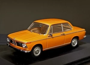 1/43 BMW 1600-2 Coupe 1966 Orange Minichamps - Picture 1 of 8