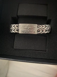 Silver INVICTA Band - Picture 1 of 1