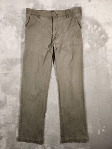 Lee X-Treme Comfort Pants Men's 34x32 (Tag 34X34) Regular Green/Khaki Straight - Picture 1 of 13