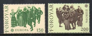 Eurostamps 1981 Islas Feroe montada sin montar o nunca montada - folclore - Imagen 1 de 1