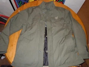 ZOO YORK VINTAGE MID 2000'S MENS XL HEAVY WINTER JACKET GREEN TACTICAL - Picture 1 of 10