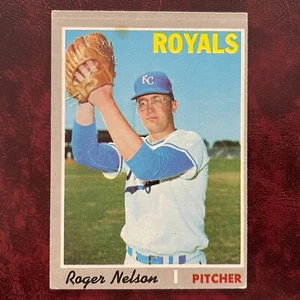 1970 Topps Set ROGER NELSON semi high #633 KANSAS CITY ROYALS - EX++ - Picture 1 of 2