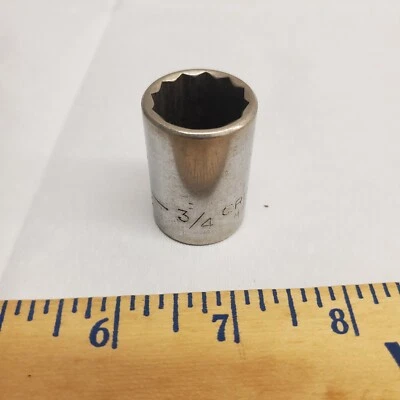 Craftsman Socket  47508.  3/4".  1/2"drive - Image 1 of 4
