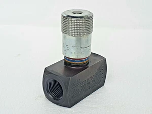PARKER N800S COLORFLOW Needle Valve 5000 PSI, 1/2" NPT # NEW - Picture 1 of 5