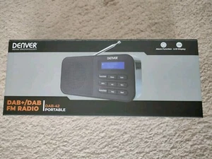 DENVER DAB-42 DAB+ Digital Radio - Schwarz - Bild 1 von 2