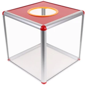 Draw Box Raffle Prize Ballot Stock Donation Boxes for Fundraising Office - Picture 1 of 12