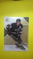2007-08 SP Game Used GOLD Chris Pronger #97 Anaheim Ducks 3/100 !!!