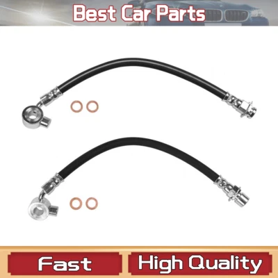 For 1971-1972 Chevrolet C10 Pickup Sunsong Front Pair Brake Hydraulic Hose Line - Image 1 of 3