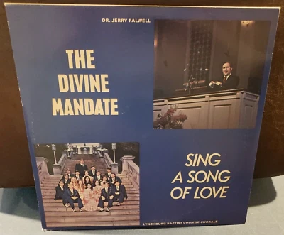 The Divine Mandate Dr. Jerry Falwell & Lynchburg Baptist College Chorale Record  - Image 1 of 4
