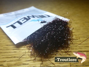BROWN TIEWELL WEED DUBBING - NEW FLY TYING MATERIAL - WEED DUB AUSTRALIA - Picture 1 of 4