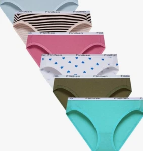 Bragas de bikini de algodón para niñas Finihen talla 12 para adolescentes calzoncillos hipster niño pequeño y - Imagen 1 de 2