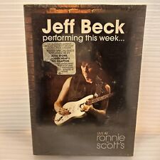 JEFF BECK Performing This Week LIVE AT RONNIE SCOTT'S DVD 2008 ERIC CLAPTON OoP