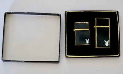 MINIX vintage PLAYBOY lighter set in box - Image 1 of 4