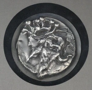 FRAMED CAST SALVADOR DALI SCULPTURE "KING SOLOMON" 1975 WITH COA - Picture 1 of 3